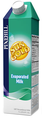 Sungold Evaporated Milk