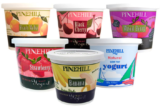 PINEHILL Yogurt was first introduced PINEHILL Yogurt was first introduced