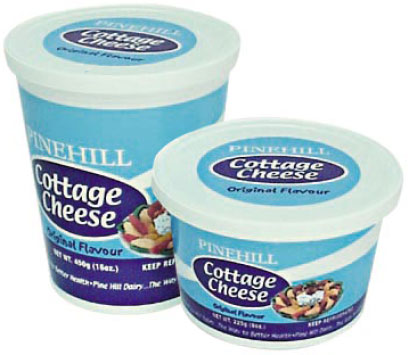 PINEHILL Cottage Cheese was introduced PINEHILL Cottage Cheese was introduced